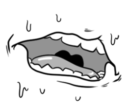 cartoonmouth sticker #11216028