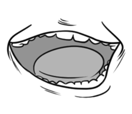 cartoonmouth sticker #11216031