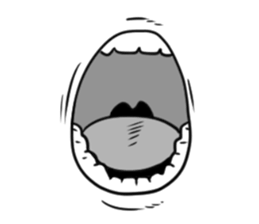 cartoonmouth sticker #11216032