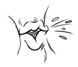 cartoonmouth sticker #11216034