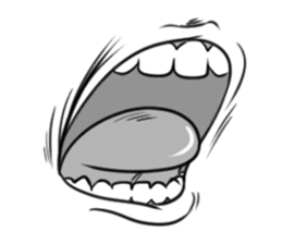 cartoonmouth sticker #11216036