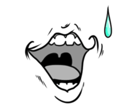 cartoonmouth sticker #11216037