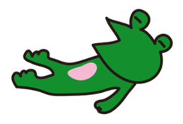 Nohohon Lazy Frog sticker #11216243