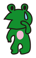 Nohohon Lazy Frog sticker #11216245