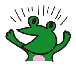 Nohohon Lazy Frog sticker #11216246