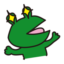 Nohohon Lazy Frog sticker #11216251