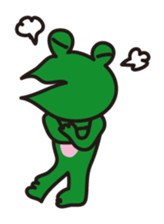 Nohohon Lazy Frog sticker #11216252
