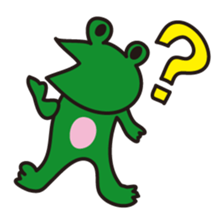 Nohohon Lazy Frog sticker #11216254