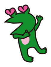 Nohohon Lazy Frog sticker #11216259