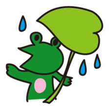 Nohohon Lazy Frog sticker #11216262