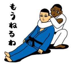 Poker face of athletes sticker #11216604