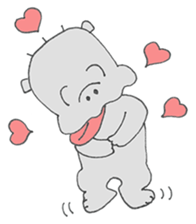kabakichi of Hippopotamus sticker #11216768