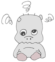 kabakichi of Hippopotamus sticker #11216769