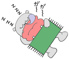 kabakichi of Hippopotamus sticker #11216786