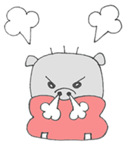 kabakichi of Hippopotamus sticker #11216789