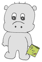 kabakichi of Hippopotamus sticker #11216791