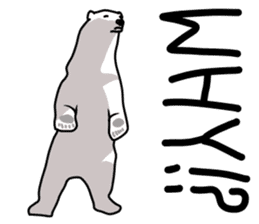polar bears -business version- sticker #11217028