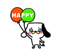 His name is Patch. sticker #11217089