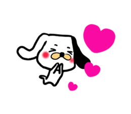 His name is Patch. sticker #11217098