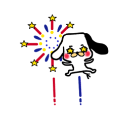 His name is Patch. sticker #11217106