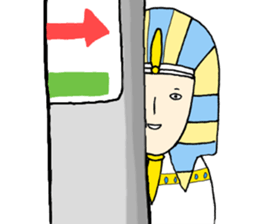 Medjed&Pharaoh sticker #11217129