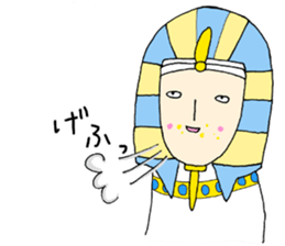 Medjed&Pharaoh sticker #11217135