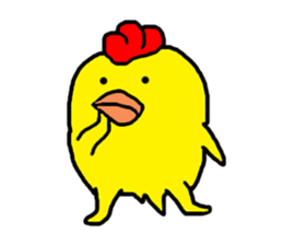 Chicken Piyoko part2 sticker #11217360