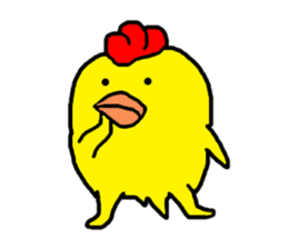 Chicken Piyoko part2 sticker #11217360