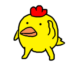 Chicken Piyoko part2 sticker #11217361
