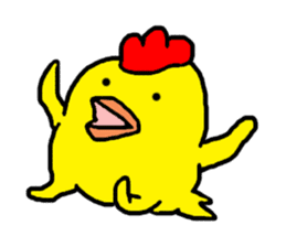 Chicken Piyoko part2 sticker #11217363