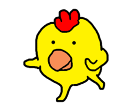 Chicken Piyoko part2 sticker #11217364