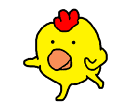 Chicken Piyoko part2 sticker #11217364