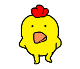 Chicken Piyoko part2 sticker #11217368