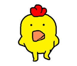 Chicken Piyoko part2 sticker #11217368