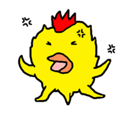 Chicken Piyoko part2 sticker #11217369