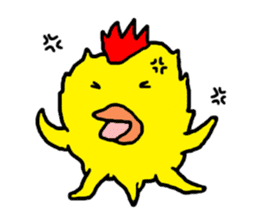 Chicken Piyoko part2 sticker #11217369