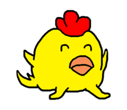 Chicken Piyoko part2 sticker #11217370