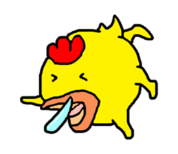Chicken Piyoko part2 sticker #11217373