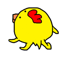 Chicken Piyoko part2 sticker #11217374