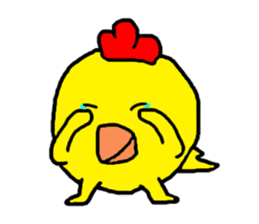 Chicken Piyoko part2 sticker #11217376