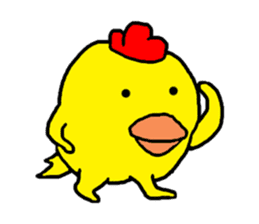 Chicken Piyoko part2 sticker #11217377