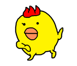 Chicken Piyoko part2 sticker #11217382