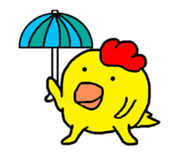 Chicken Piyoko part2 sticker #11217384
