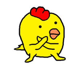 Chicken Piyoko part2 sticker #11217386