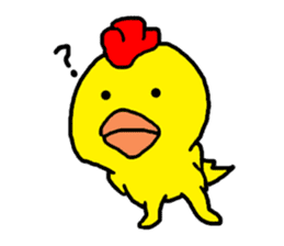 Chicken Piyoko part2 sticker #11217388