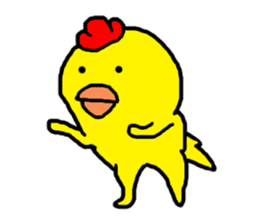 Chicken Piyoko part2 sticker #11217389