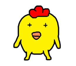 Chicken Piyoko part2 sticker #11217392