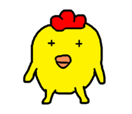 Chicken Piyoko part2 sticker #11217392