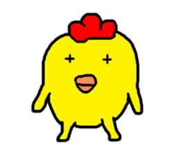 Chicken Piyoko part2 sticker #11217392