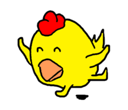 Chicken Piyoko part2 sticker #11217395